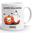 Happy Halloween Mug, Cute Pumkin Halloween Mug, Cute Ghost, Halloween Gifts For Kids From Mom Dad