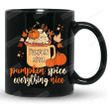 Pumkin Spice Mug, Pumkin Spice Everything Nice Mug, Halloween Thanksgiving Gifts For Mom Dad Best Friend