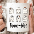Funny Halloween Coffee Mug, Ghost Boob Mug, Halloween Ghost Gifts, Spooky Mug, Spooky Season Mug