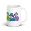 Rainbow Queen Elizabeth Ii Coffee Mug | Queen Elizabeth Cup | Queen Elizabeth Ii Art | The Queen Mug