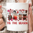 Tis The Season Character Horror Movies Coffee Mug, Horror Movies Coffee Mug, Halloween Mug, Spooky Season
