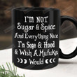 I'm Not Sugar And Spice And Everything Nice Mug, Halloween Mug, Witch Mug, Gifts For Her, Gifts For Halloween