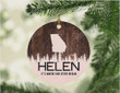 Helen Georgia It's Where Our Story Began Ornament, Merry Christmas Ornament, Christmas Gift Ornament