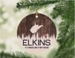 Elkins West It's Where Our Story Began Ornament, Merry Christmas Ornament, Christmas Gift Ornament