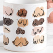 Boob Mug, Feminist Mug, Body Positivity Mug Funny Feminist Gift Coffee Mug Gift For Daughter Bestie