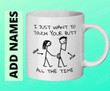 Personalised Boyfriend Mug, Birthday Gift For Husband, Funny Mug, Anniversary Gift For Lover, Ceramic Coffee Mug