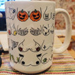 Boob Mug, Pumpkin Mug, Spooky Mug, Halloween Bachelorette, Funny Halloween Mug For Best Friends