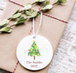 Personalized Our First Christmas Ornament, Christmas Tree Ornament, Christmas Gift Ornament