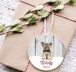 Personalized Yorkshire Terrier Christmas Ornament, Gift For Dog Lovers Ornament, Christmas Gift Ornament