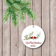 Personalized Cardinal Christmas Ornament, Gift For Bird Lovers Ornament, Christmas Gift Ornament