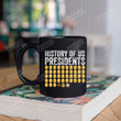 History Of Us Presidents Mug, Emoji Happy Independence Day Gift, Obama Trump Anti Joe Biden Mug
