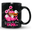 Breast Cancer Mug, In October We Wear Pink Mug, Ghost Pink Halloween Mug, Birthday Christmas Gifts For Mom Sisters