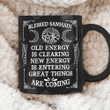 Blessed Samhain Mug, Witch Mug, Halloween Gifts For Her For Him For Friend, Halloween Decorations Gifts