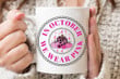 In October We Wear Pink Breast Cancer Mug, Breast Cancer Awareness Ornament Gifts, Breast Cancer Month, Cancer Ribbon Gifts