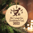 All I Want For Christmas Is Fuel Ornament, 2022 Gas Ornament, High Gas Prices Keepsake Ornament, Fuel Prices Ornaments, Funny 2022 Christmas Decoration
