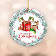 Elf Coffee Cup Ornament, Merry Christmas Ornament, Gifts For Coffee Lovers, Christmas Gifts For Women Men