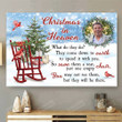 Personalized Christmas In Heaven Memorial Ornament, Cardinal Bereavement Sympathy Gifts For Loss Of Father Loss Of Mom
