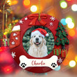 Personalized Dog Christmas Ornament, Hanging Decoration Gifts For Pet, Dog Gifts, Gifts For Dog Mom Dog Dad On Christmas