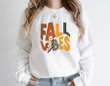 Fall Vibes Sweatshirt, Hello Fall Sweater, Fall Shirt Gifts For Women, Funny Shirt Gift For Thanksgiving Halloween, Autumn Shirt
