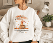 It's The Most Wonderful Time Of The Year Cat Sweatshirt, Autumn Cat Sweatshirt, Spooky Season, Fall Shirt Gifts For Cat Lovers Family Friend On Thanksgiving