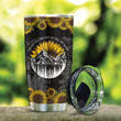 Sunflower The Sun Will Rise And We Will Try Again Stainless Steel Tumbler Perfect Gifts For Sunflower Lover Tumbler Cups For Coffee/Tea, Great Customized Gifts For Birthday Christmas Thanksgiving