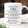 Daughter In Law Mug, Wedding Gifts For Daughter In Law From Mother In Law On Birthday Christmas Mothers Day