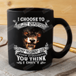 Wolf Mug, I Choose To Play Stupid But Trust Me I Know Everything Mug, Birthday Halloween Gifts For Best Friend