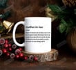 Mother In Law Definition Dictionary Mug, Mother-In-Law Mug, Gifts For Mom For Mother In Law, In Law Gifts For Her For Women