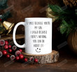 I Smile Because You're My Son Mug, Gifts For Son, Family Gifts For Son From Dad And Mom, Christmas Gifts For Him, Son Mug