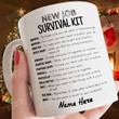 New Job Survival Kits Mug, Job Mug, Gifts For Friend For Coworker, Office Gifts For Hiim For Her