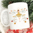 Christmas Nutcracker Mug, Nutcracker Ballet Gifts For Women, Sugar Plum Fairy Christmas Cup For Her