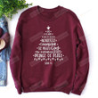 Religious Christmas Sweatshirts For Women Christian, And His Name Shall Be Called Wonderful Christmas Sweatshirt
