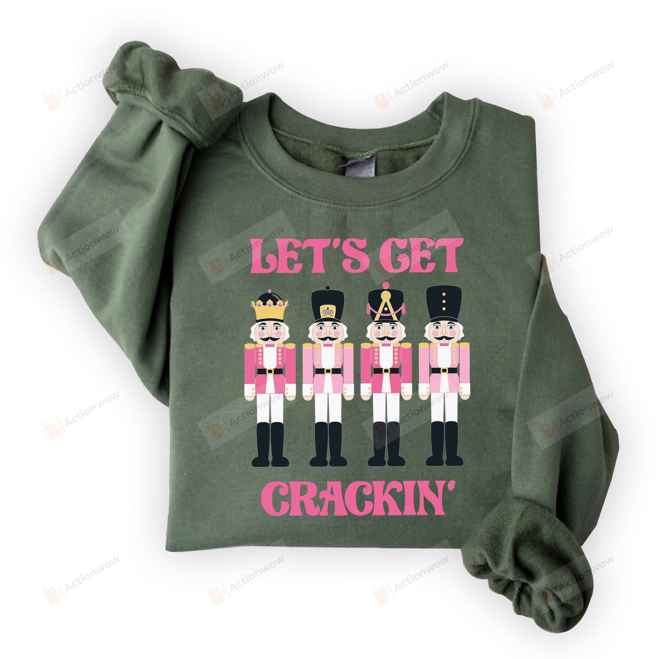 Let's Get Crackin' Sweatshirt, Christmas Gifts For Women For Men, Holiday T-Shirt Hoodie Sweatshirt Gifts On Christmas Day
