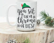 You Sit On A Throne Of Lies Coffee Mug Gifts For Family Child Friends Coworkers Gifts Christmas Mug Christmas Gifts Hot Cocoa Mug Presents Ideas For Christmas Day