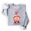 Merry Chismyass Sweatshirt, Funny Christmas Gifts For Women, Holiday Long Sleeve Shirt Women, Gifts For Friend For Family