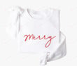 Merry Sweatshirt, Christmas T-Shirt Gifts For Women, Merry Christmas Shirt Gifts
