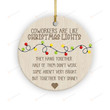 Coworkers Are Like Christmas Lights Ornament, Coworker Ornaments, Christmas Gifts For Coworkers Colleague Best Friend