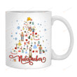 Nutcracker Christmas Tree Mug, Sugar Plum Fairy Mug, Christmas Xmas Gifts For Mom Dad Best Friend