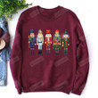 Nutcracker Christmas Sweatshirt, Nutcracker Shirt Sweater, Sugar Plum Fairy Nutcracker Costume