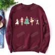 Nutcracker Christmas Sweatshirt, Nutcracker Christmas Sweatshirts For Family, Ballet Sweater Women
