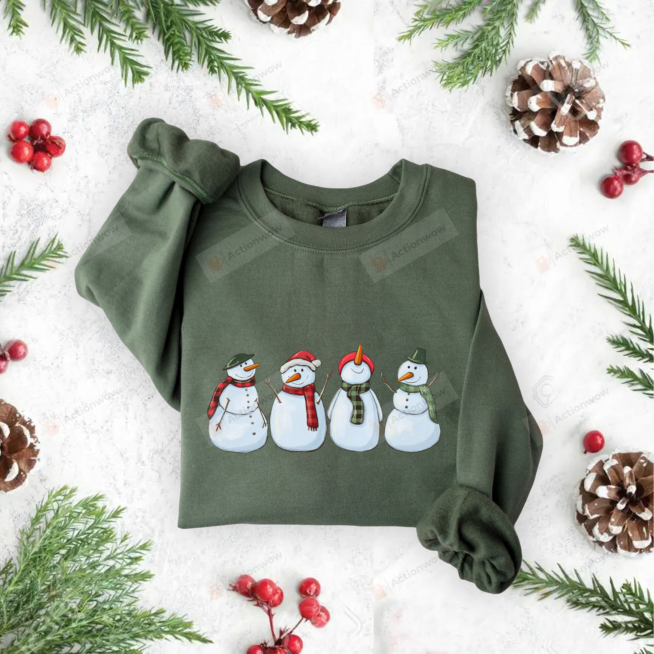 Snowman Sweatshirt, Christmas Sweatshirt, Snowman Shirt, Christmas Crewneck, Christmas Sweater