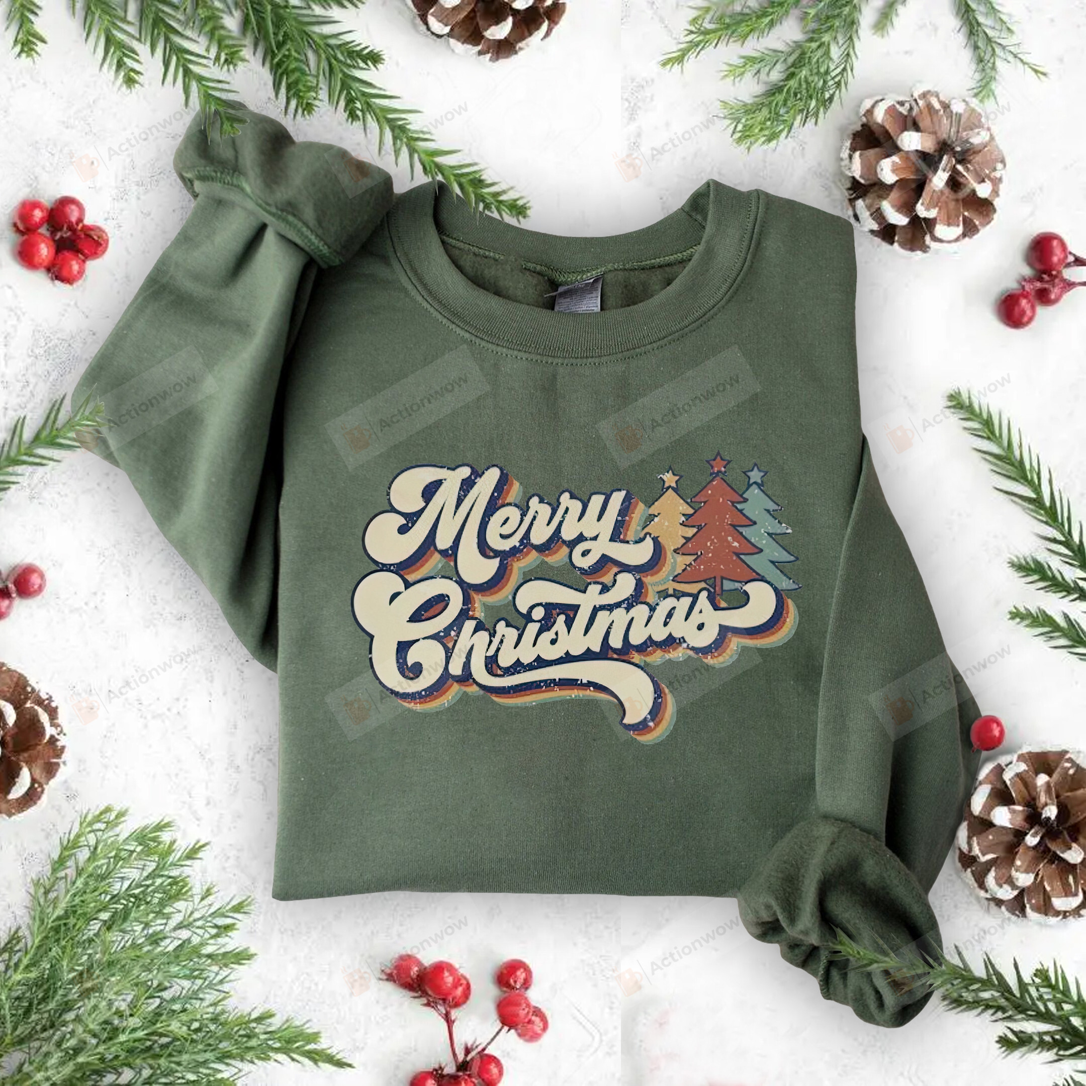 Vintage Merry Christmas Sweatshirt, Merry Christmas Shirt, Christmas Sweater, Christmas Gifts