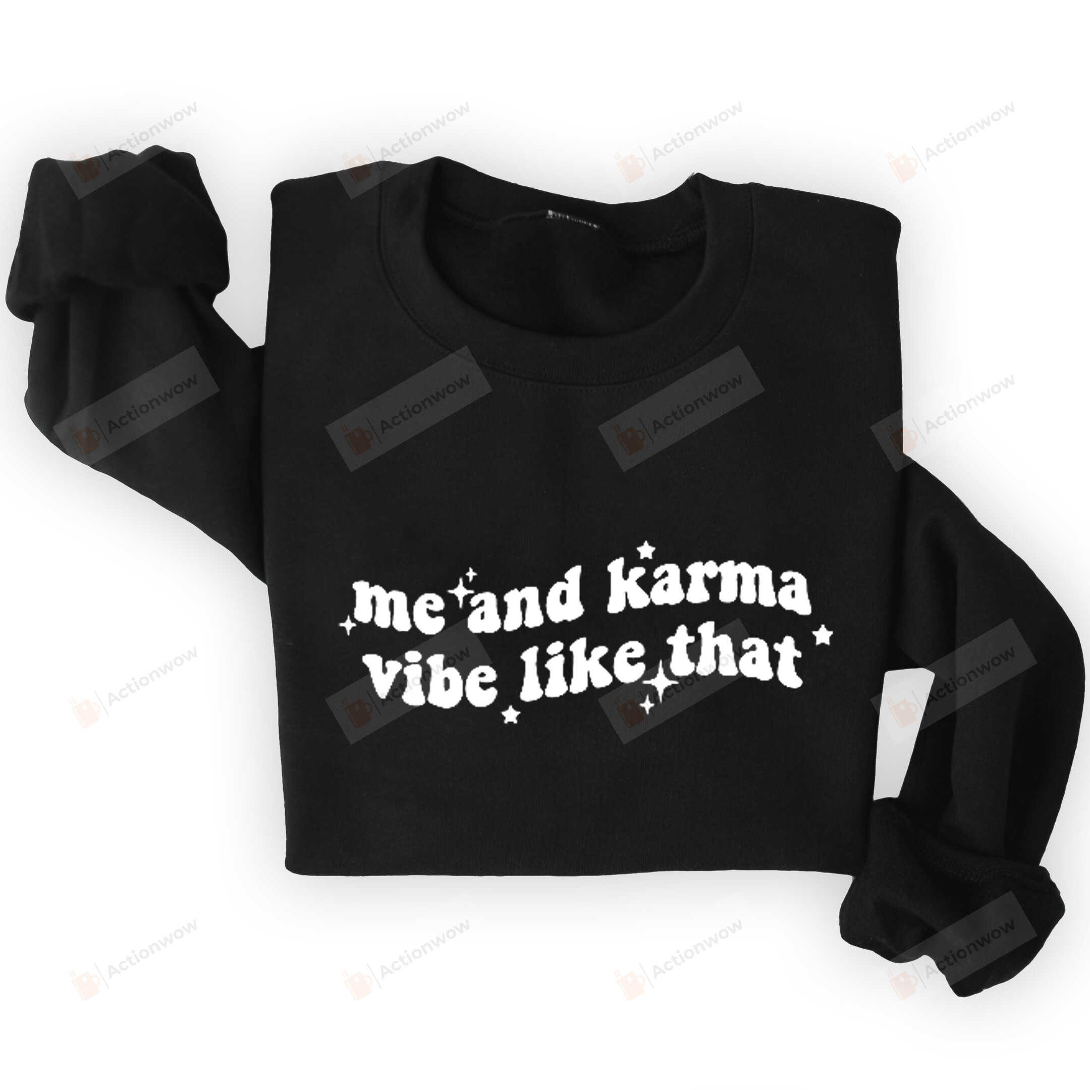 Me And Karma Vibe Like That Sweatshirt, Christmas Midnight Shirt Gifts For Men For Women