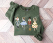 Christmas Sweater For Women, Nutcracker Sweatshirt, Sugar Plum Fairy Shirt, Holiday Sweatshirt