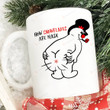 How Snowflakes Are Really Made Coffee Mug, Funny Christmas Gifts For Women Men, Frosty The Snowman Cup, Xmas Gifts For Family Friend