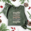 Nurse Vintage Sweatshirt Tshirt Hoodie Christmas, Christmas Gifts For Her, Christmas Holiday, Gifts For Mom For Her, Nurse Gifts For Women