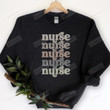 Nurse Vintage Sweatshirt Tshirt Hoodie Christmas, Christmas Gifts For Her, Christmas Holiday, Gifts For Mom For Her, Nurse Gifts For Women