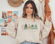 Christmas Sweatshirt, Merry And Bright Sweatshirt, Christmas Tree Sweatshirt, Christmas Gifts