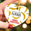 Personalized You're The Best Nana Banana Ornament