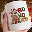 Christmas Ho Ho Ho Mug, Funny Christmas Mug, Christmas Mug For Women, Christmas Birthday Gifts